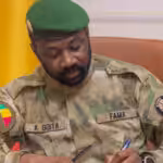 Assimi Goïta, president of Mali. File photo.