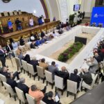 The Special Commission for the Revision of Electoral Laws of the National Assembly of Venezuela discusses the electoral schedule for 2025. Photo: ACN.