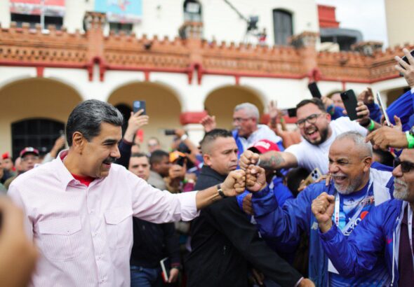 Venezuelan President Nicolás Maduro with participants of the Bolivarian Historical Bloc Congress in Caracas, November 2024. Photo: Presidential Press.