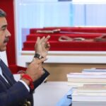 Venezuelan President Nicolás Maduro during his interview with Spanish journalist Ignacio Ramonet, January 1, 2025. Photo: Presidential Press.