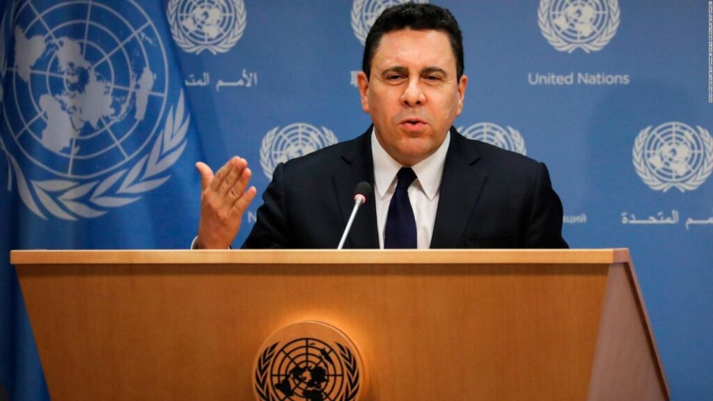 Venezuelan ambassador to the United Nations Samuel Moncada. File photo.