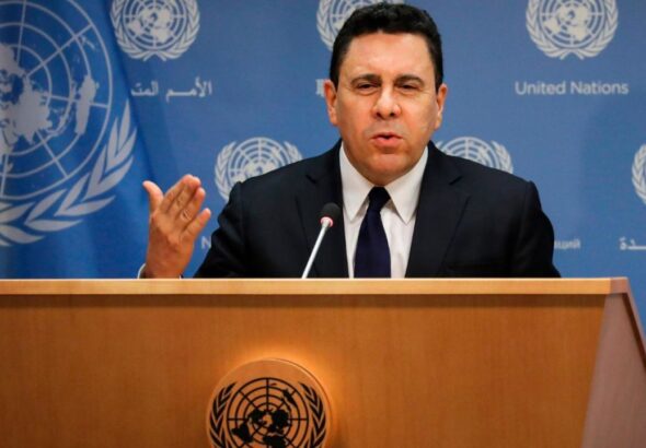 Venezuelan ambassador to the United Nations Samuel Moncada. File photo.