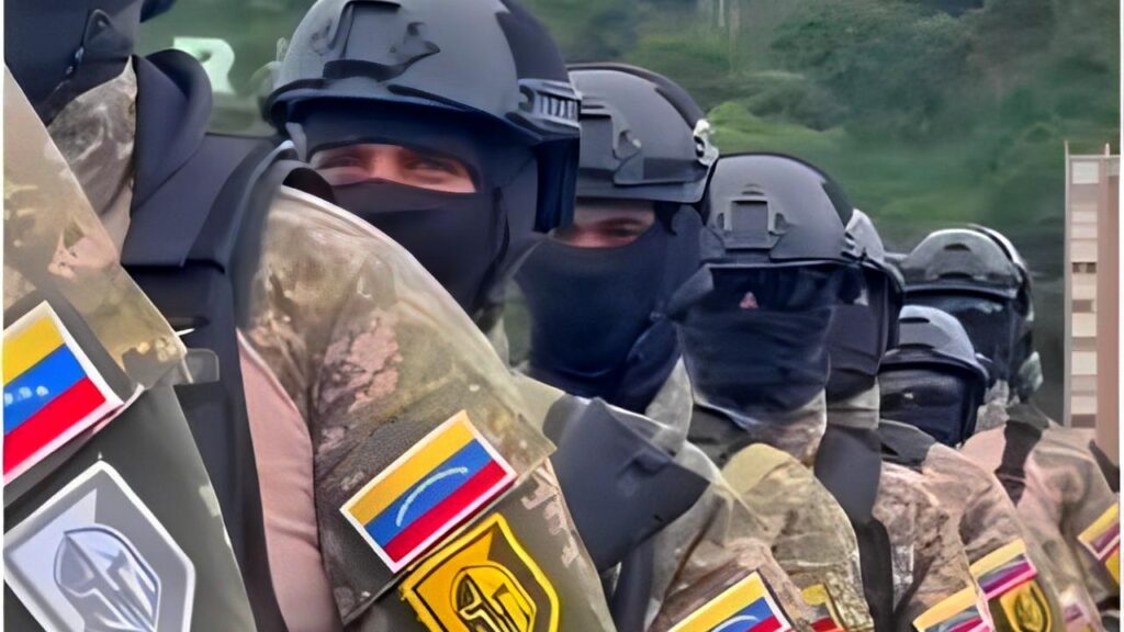 DGCIM security commandos deployed to guarantee peace in Venezuela during President Nicolas Maduro's inauguration period. Photo: Screenshot IG/@CEOFANB.