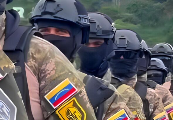 DGCIM security commandos deployed to guarantee peace in Venezuela during President Nicolas Maduro's inauguration period. Photo: Screenshot IG/@CEOFANB.