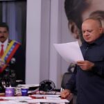Venezuelan Interior Minister Diosdado Cabello in his television program Con El Mazo Dando. Photo: Primicias Venezuela.