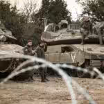 Israeli soldiers near the border with Syria, December 8, 2024. Photo: Flash90.