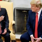 Abdullah II, King of Jordan (left) and Donald Trump, US President (right). Photo: Saul Loeb/AFP.