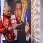Venezuelan Interior Minister Diosdado Cabello on his TV program Con El Mazo Dando. Photo: Con el Mazo Dando.