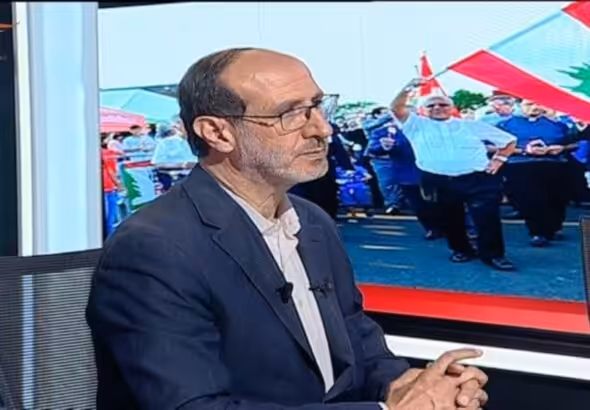 Ibrahim al-Moussawi, a member of the Loyalty to the Resistance Bloc in the Lebanese Parliament, during a previous interview for Al Mayadeen. Photo: Al Mayadeen.