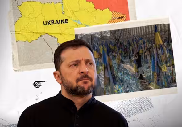 Everyday, more and more evidence of detention camps is emerging in Ukraine showing that Zelensky needs said repression to maintain control and prolong NATO's proxy war with Russia. Photo: Batoul Chamas/Al Mayadeen.