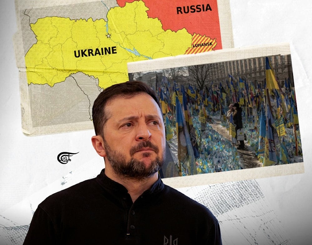 Everyday, more and more evidence of detention camps is emerging in Ukraine showing that Zelensky needs said repression to maintain control and prolong NATO's proxy war with Russia. Photo: Batoul Chamas/Al Mayadeen.