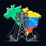 Illustration depicting Brazil–Venezuela electricity integration. Photo: Finimize.
