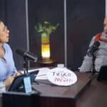 Venezuelan National Assembly Tania Díaz and Interior Minister Diosdado Cabello in the podcast Sin Truco Ni Maña, February 14, 2025. Photo: Con El Mazo Dando.