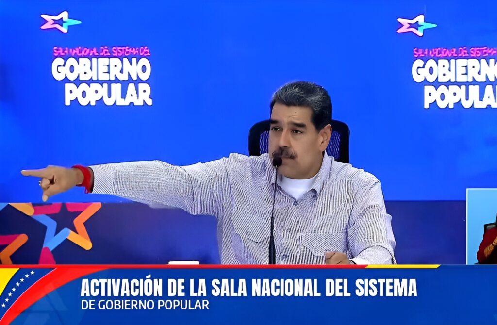 Venezuelan President Nicolás Maduro at a work meeting in Caracas, February 7, 2028. Photo: Últimas Noticias.