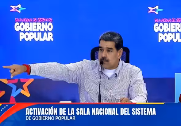 Venezuelan President Nicolás Maduro at a work meeting in Caracas, February 7, 2028. Photo: Últimas Noticias.