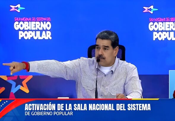 Venezuelan President Nicolás Maduro at a work meeting in Caracas, February 7, 2028. Photo: Últimas Noticias.