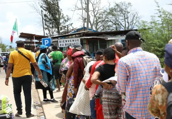 Burundi-DRC Border Photo: UNHCR Burundi.