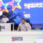 Venezuelan President Nicolás Maduro (right) and Vice President Delcy Rodríguez (left) at the inauguration of the National Chamber of the People's Government System, February 7, 2025. Photo: Presidential Press.