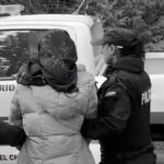 Argentinian police arrest a Mapuche woman, Victoria Dolores Núñez Fernández, in Chubut province, Argentina, February 12, 2025. Photo: X/@NachoTorresCH.