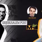 Compilation art showing Guest Alan McLeod (Center) and Mnar Adley (Right). Photo: MintPress News.