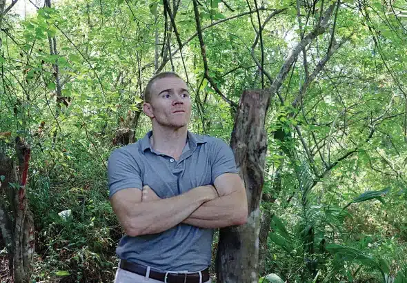 Former Green Beret Jordan Goudreau in a photo used for a 2020 Rolling Stone piece. Photo: Rolling Stone/Jordan Goudreau/file photo.