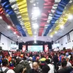 Panoramic view of one of the plenary sessions of the PSUV Extraordinary Congress held in Caracas from February 4 to 6, 2025. Photo: IG/@partidopsuv.