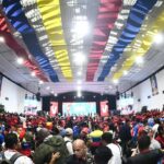 Panoramic view of one of the plenary sessions of the PSUV Extraordinary Congress held in Caracas from February 4 to 6, 2025. Photo: IG/@partidopsuv.