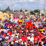 Venezuelans march in Falcón state, commemorating the 40th anniversary of the passing of People's Musician Alí Primera. Photo: Últimas Noticias/José Rafael Gutiérrez.