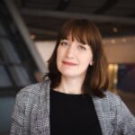 Heidi Reichenneck a new leader of the Left Party in the German Bundestag. Photo: Jannis Hutt/Wikipedia.