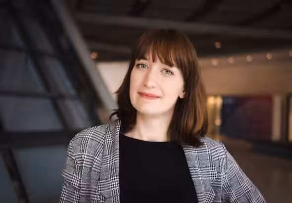 Heidi Reichenneck a new leader of the Left Party in the German Bundestag. Photo: Jannis Hutt/Wikipedia.