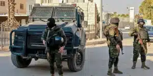 PA security forces in Jenin, December 2024. Photo: Global Delinquents/File photo.