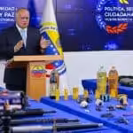 Venezuelan Interior Minister Diosdado Cabello at a press conference on February 13, 2025. Photo: Con el Mazo Dando.