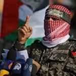 Abu Obeida, spokesperson for the al-Qassam Brigades, the military wing of Hamas. Photo: Al Mayadeen/archive.