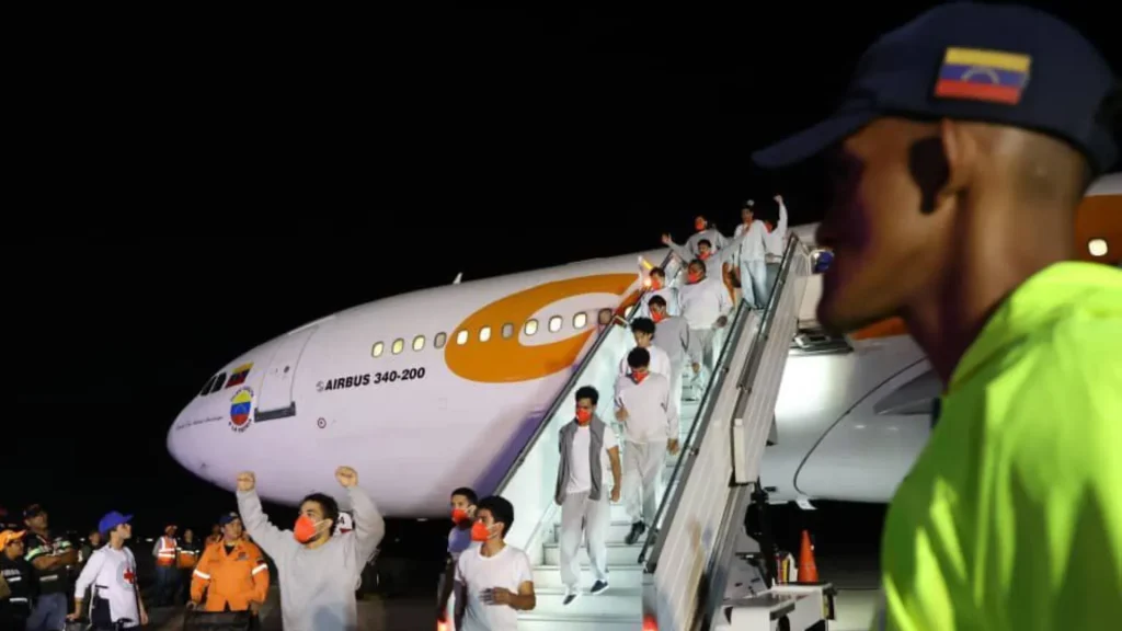 vuelo-repatriacion-EEUU-Venezuela-Honduras-migrantes-venezolanos