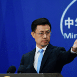 Chinese Foreign Ministry spokesperson Guo Jiakun. Photo: CGTN.