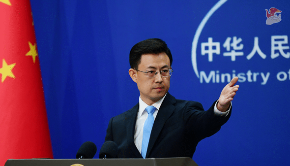 Chinese Foreign Ministry spokesperson Guo Jiakun. Photo: CGTN.