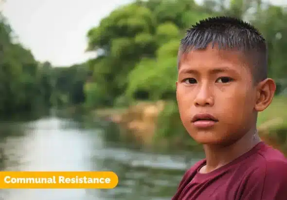 A Huo̧ttö̧ja̧ youth. Photo: Rome Arrieche.