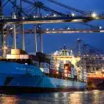 Cranes load a cargo ship at the Panama Canal's Balboa Port in Panama City, Sept. 9, 2024. Photo: Sputnik/File photo.