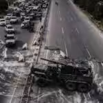 Syrian security forces send reinforcements to the Latakia countryside. 7 March, 2025. Photo: AFP.