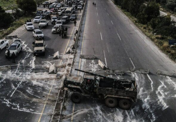 Syrian security forces send reinforcements to the Latakia countryside. 7 March, 2025. Photo: AFP.