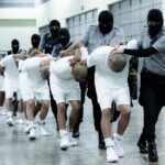 Venezuelan migrants falsely labeled as Tren de Aragua gang members by the US government are being treated like terrorists in Salvadoran prisons. Photo: Salvadoran President Press Office.