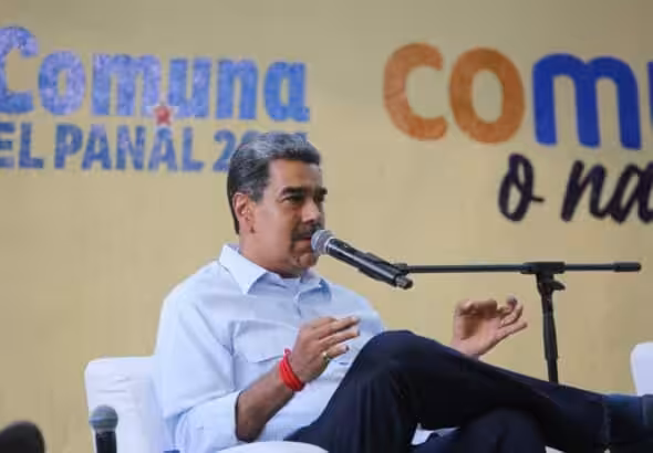 Venezuelan President Nicolás Maduro speaking during an event with communal leaders, in the 23 de Enero neighborhood in Caracas on March 5, 2024. Photo: Presidential Press.