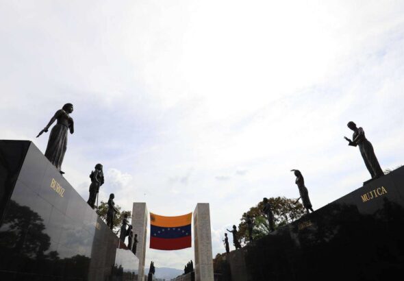 The Walk of the Heroines of Resistance and Independence inaugurated in Caracas, Venezuela, as part of International Women's Day celebration on March 8, 2025. Photo: Presidential Press.
