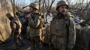 Ukrainian soldiers. Photo: Getty Images.