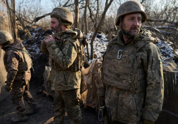 Ukrainian soldiers. Photo: Getty Images.