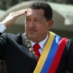 Venezuelan President Hugo CHavez leading a military parade in Caracas. Photo: Getty Images/file photo.