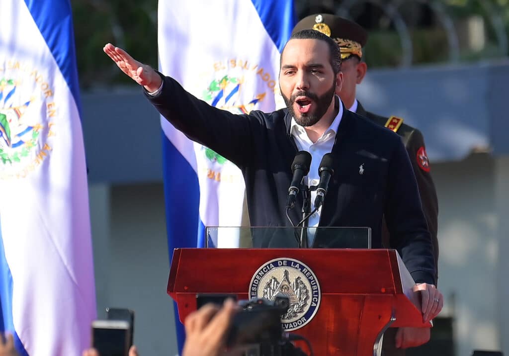 Nayib Bukele, president of El Salvador. File photo.