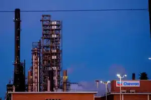 A view of Chevron's refinery in Pascagoula, United States. Photo: EPA/Dan Anderson/file photo.
