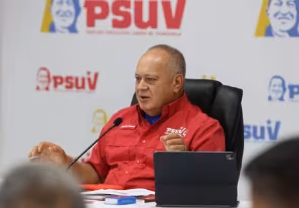 PSUV Secretary General Diosdado Cabello. Photo: Union Radio.