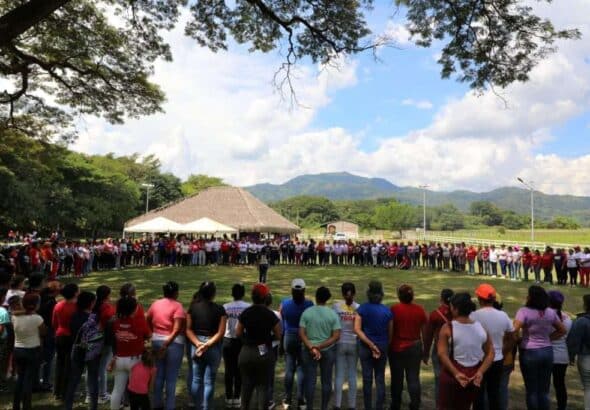 A gathering of community members at the El Maizal Commune in Lara state, Venezuela. Photo credit: Comuna El Maizal/file photo.